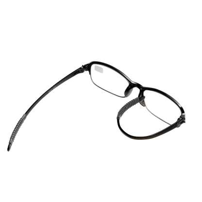 PROFLEX SpareSpecs Flexible Reading Glasses (3pcs, Oval, Black)