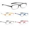 PROFLEX SpareSpecs Flexible Reading Glasses (5pcs, Oval, Blue, Gray, Black, Brown, Red)